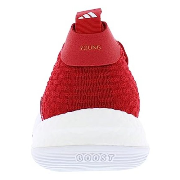 NIB adidas Mens Trae Young 2 Basketball Shoes Red Mens 13 Womens 14 FLF195 - Picture 4 of 4